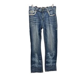 Affliction Premium Grant Loose Fit Distressed Men's Jeans Size 30 Regular